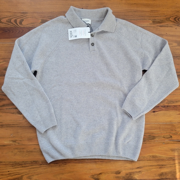 Octobre Other - Octobre Moreno Wool Sweater Gray Size XL NWT Academia Preppy